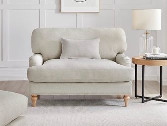 Love Seat - Light Grey