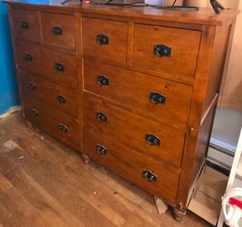 Wooden dresser