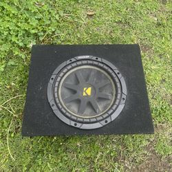 KICKER SUBWOOFER 