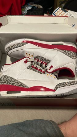 Jordan 3 Cardinal Red