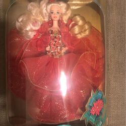 Happy Holidays Barbie 1993 Doll