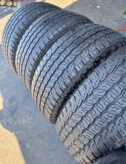 265 65 18 Goodyear I sell this Seth of tires with 80% life the 4