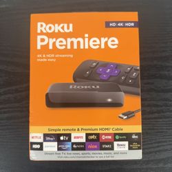 NEW Roku Premiere 4K TV Streaming Device