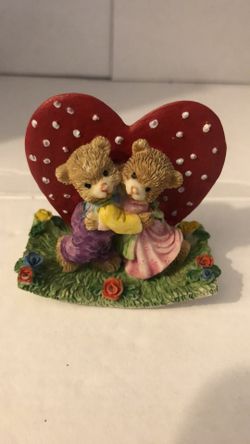 Figurine Dancing Teddy Bears 