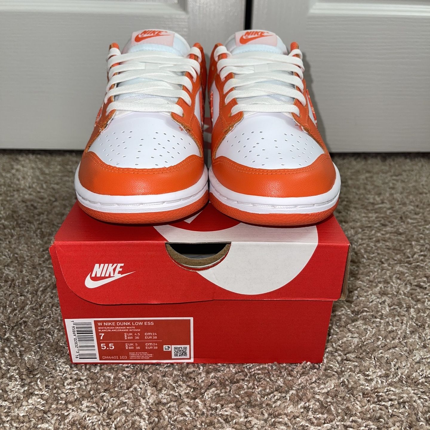 Nike Dunk Low “ Orange Paisley “ 