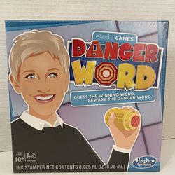 ellen's Games (Danger Word) Game, "Guess The Winning Word, Beware The Danger Wor