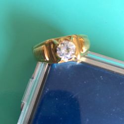 Large Ring Marked 14 KHGE LIND Thailand