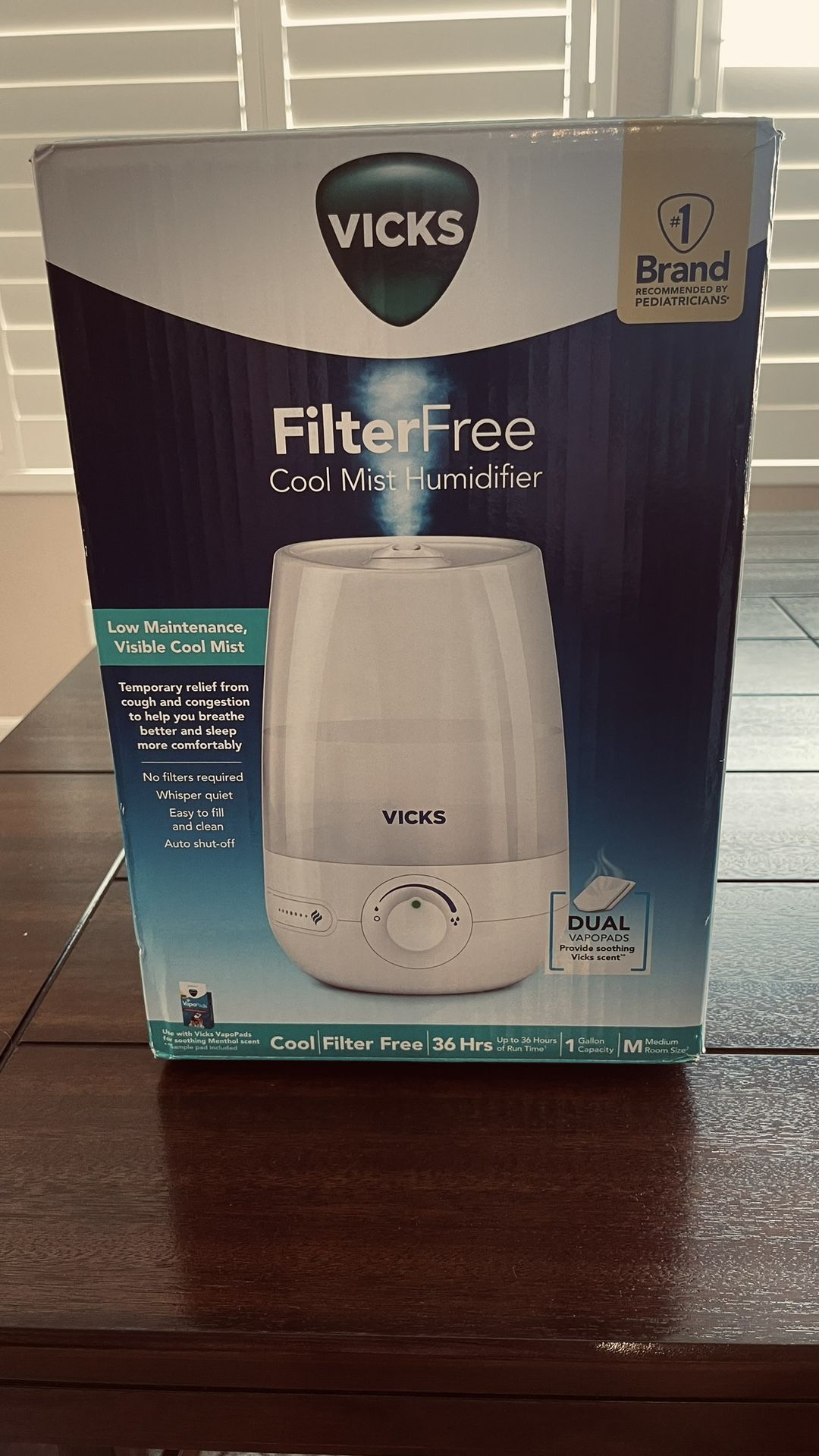 Vicks Filter Free Cool Mist Humidifier