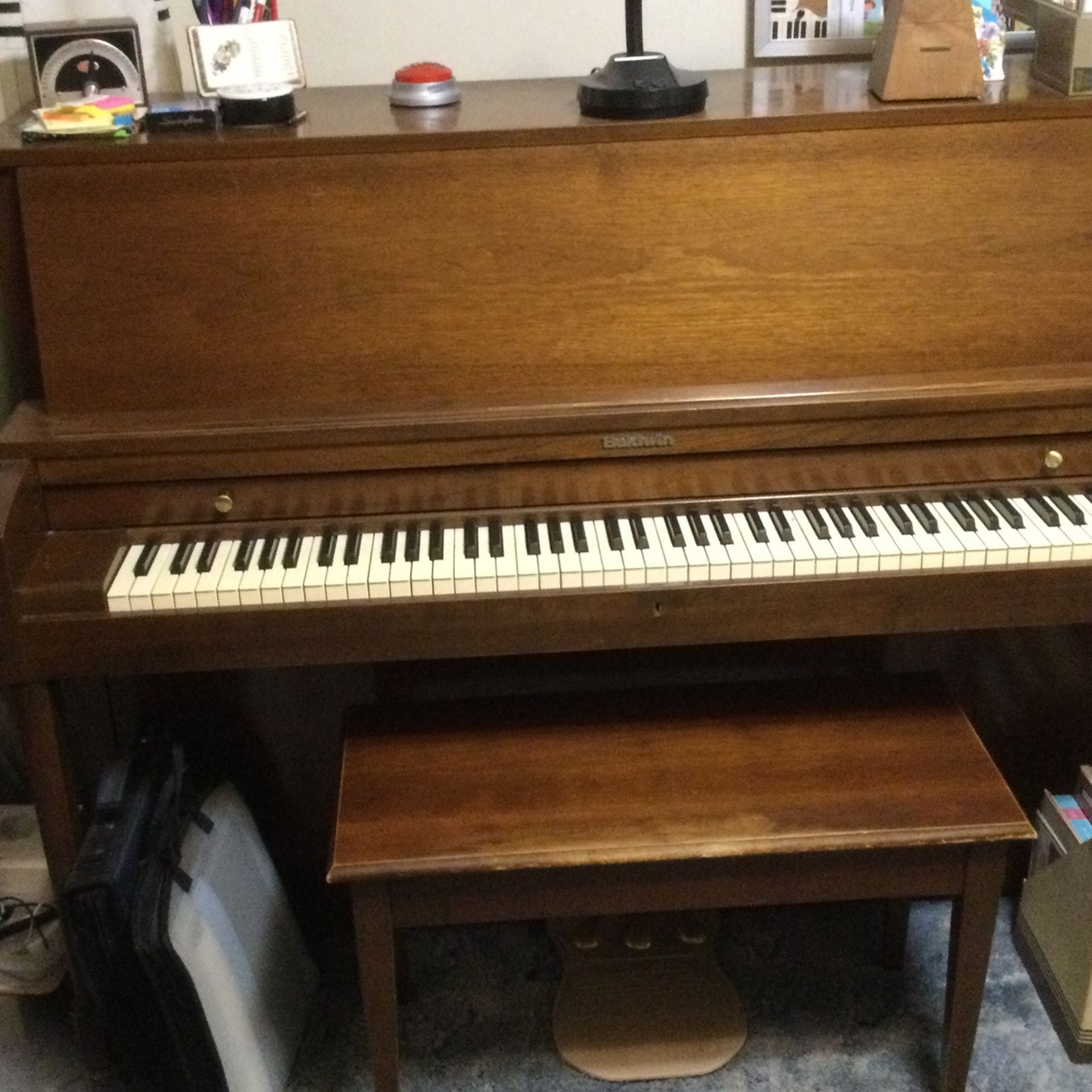 Baldwin Studio Piano, Meticulously Maintained Professionally .