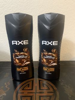 Axe Dark Temptation Refreshing Long Lasting Men's Body Wash, Dark Chocolate, 16 fl oz  New. $7.00 for both