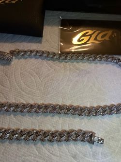 Gold chain and bracelet combo