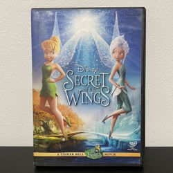 Secret Of The Wings DVD Disney Tinker Bell Movie Widescreen Fairies 2012