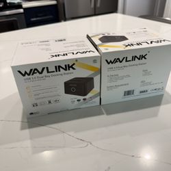 WAVLINK USB 3.0 Dual Bay Docking Station for HDD SSD