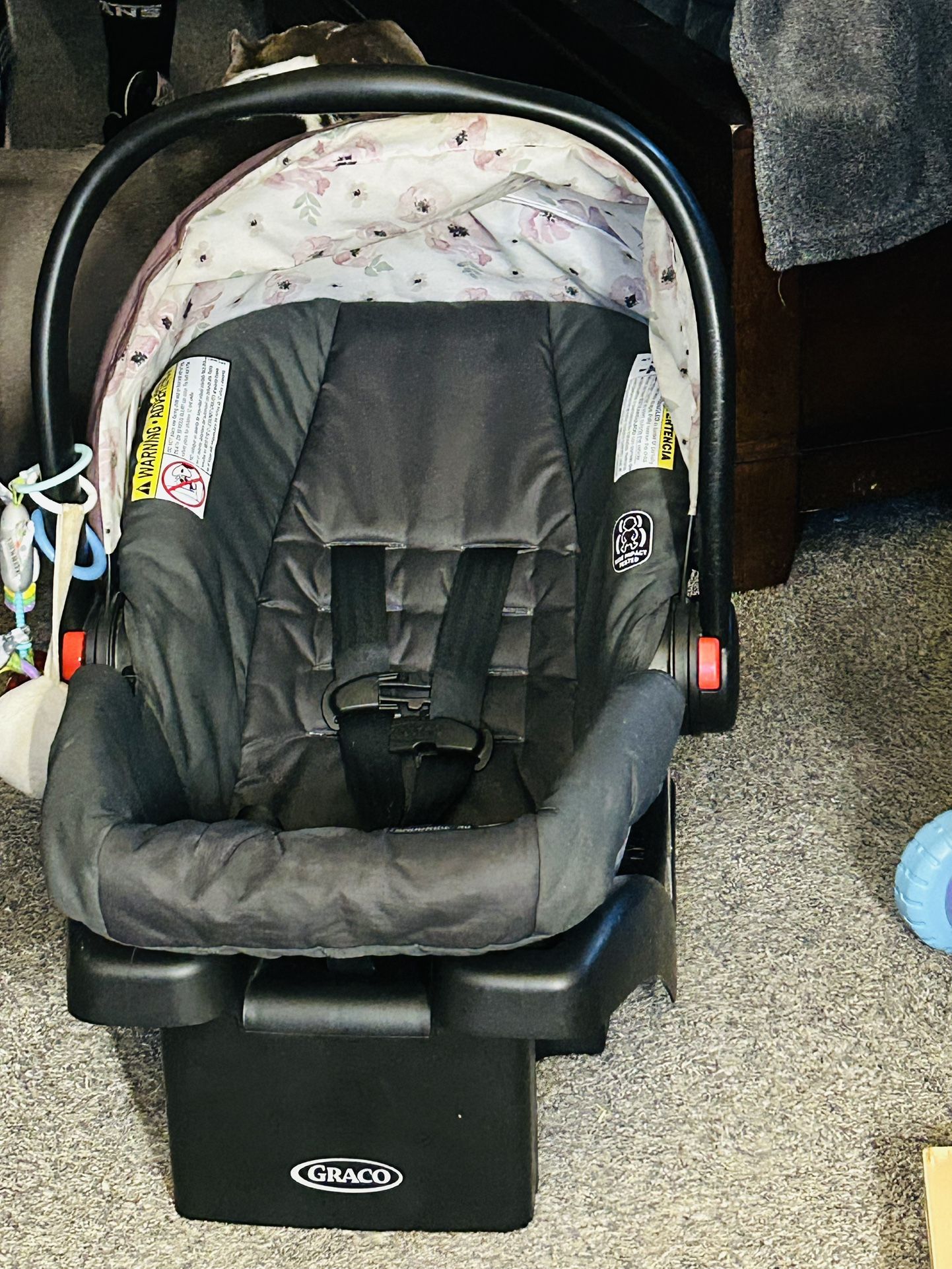 baby car seat and base