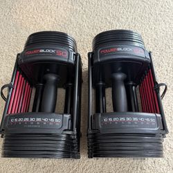 PowerBlock 50 Dumbbells