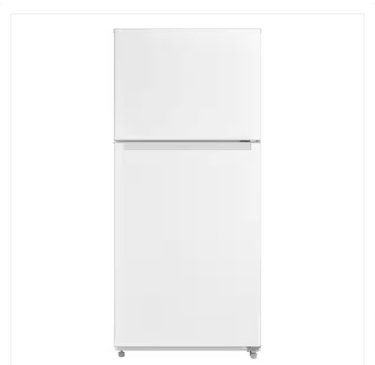 Vissani 30 in. 18.1 cu. ft. Standard Depth Top Freezer Refrigerator in White