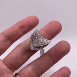 Diamond & Gold Fancy Ring (1.63 C.t) Certified!