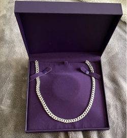 5.6mm Diamond-Cut Curb Chain Necklace in Solid Sterling Silver - 20"