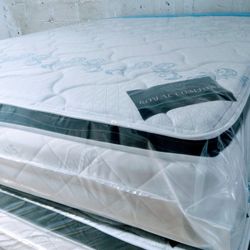 $200 Queen Pillow Top Mattress Only Brand New Free Delivery Same Day 