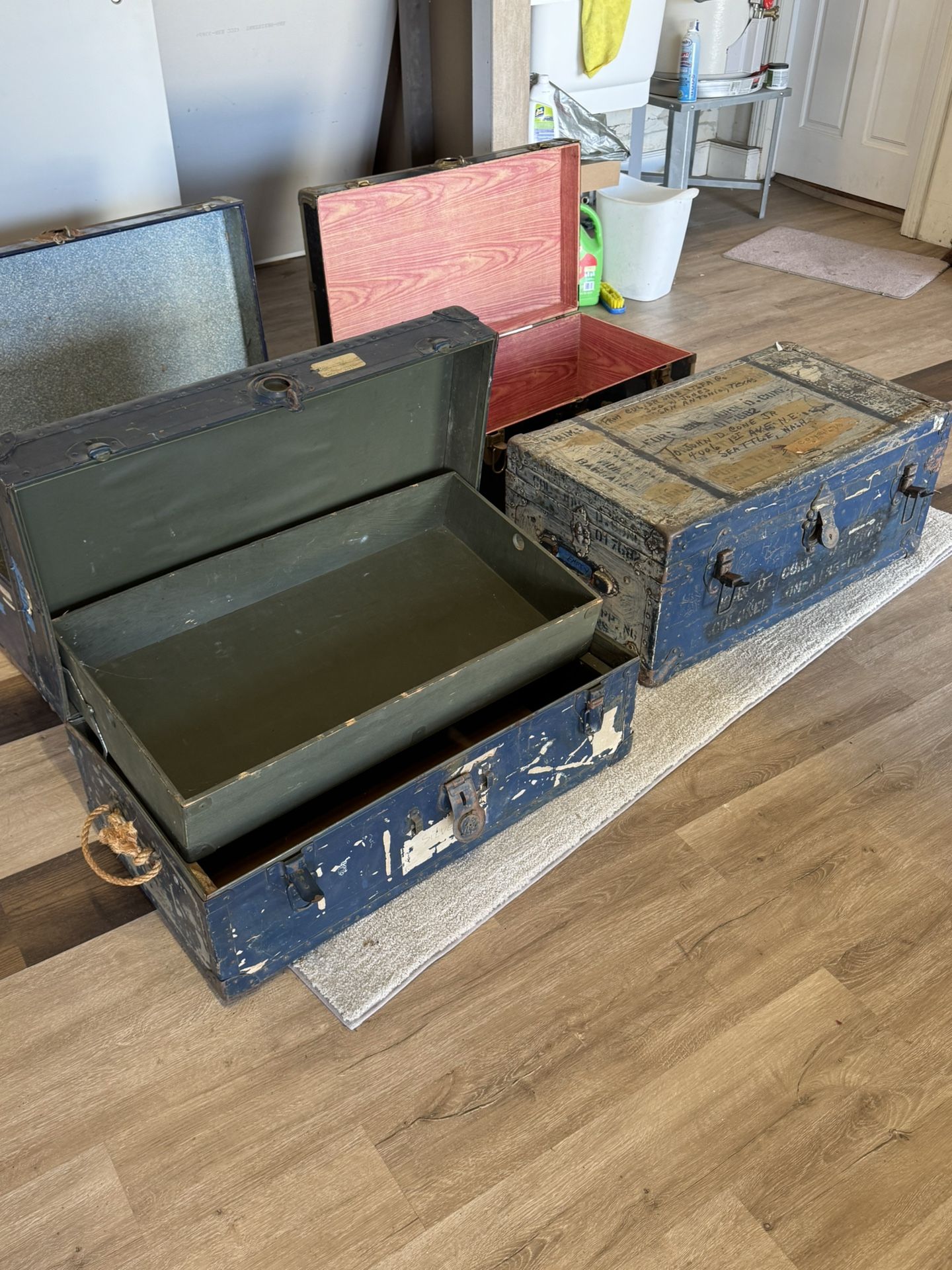 WW II Foot Lockers