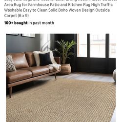 New Jute Style  Rug 