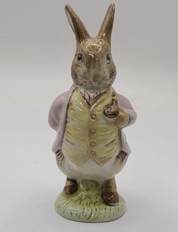 Beatrix Potter 1960's "Mr. Benjamin Bunny" Ceramic Figurine