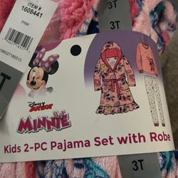 Minnie Mouse pajama set with Robe