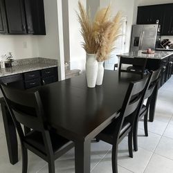 Bench/chair Black Great Quality Dining Table