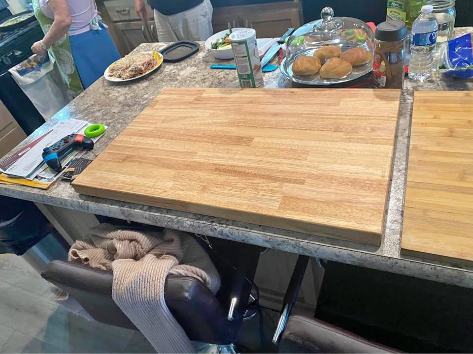 Butcher Block Solid Wood in Raw