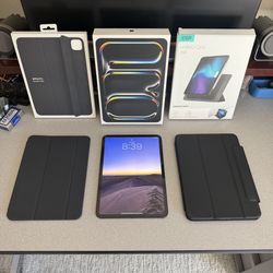 iPad Pro 11” (M4) 256gb WiFi + Apple Smart Folio + ESR Magnetic Hybrid Case