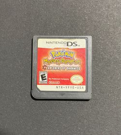 Pokemon Mystery Dungeon Explorer's of Darkness Nintendo Ds