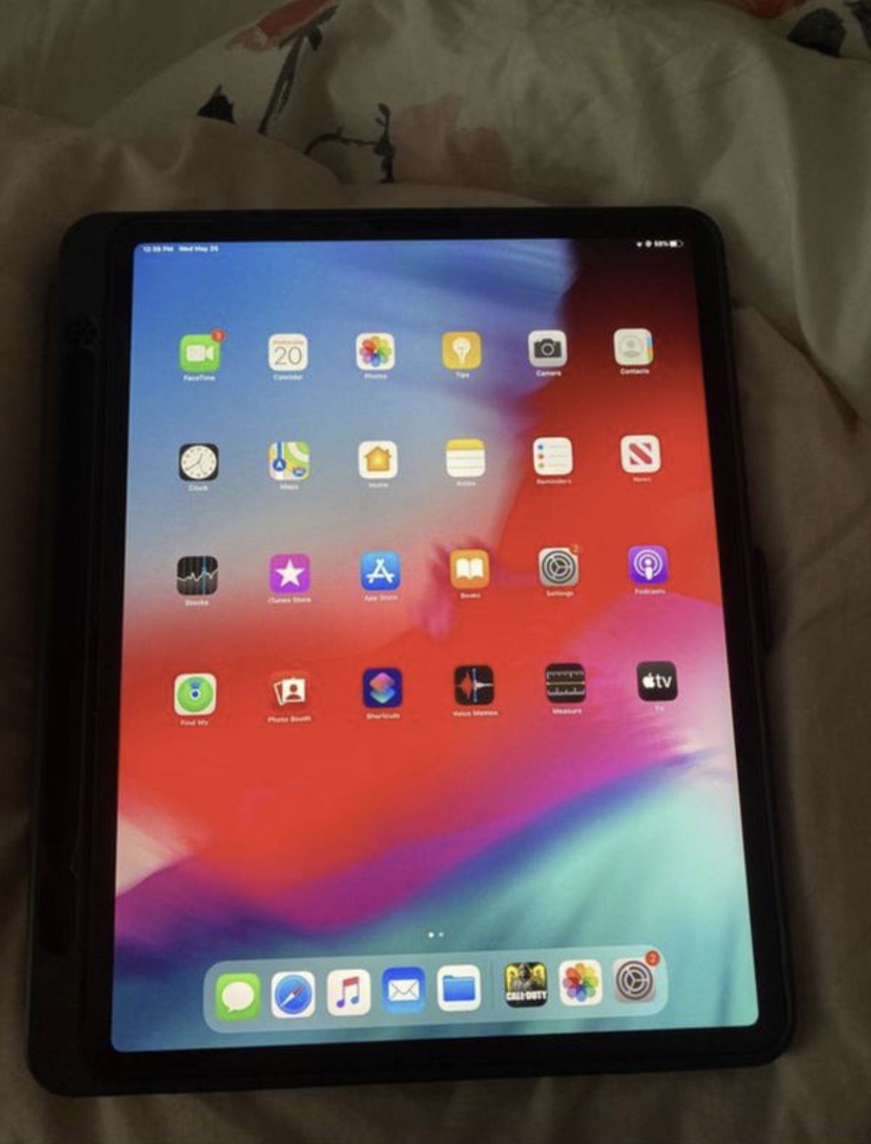 iPad Pro 12.9” 3rd gen Wifi and Cellular Space gray