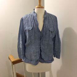 100% Linen Blouse and Jacket/INC