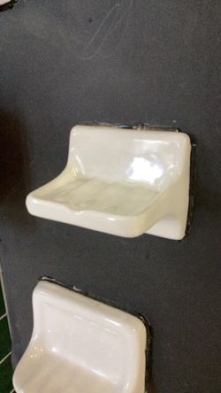 White Vanity Soap Dish