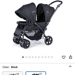 Baby Joy Double Stroller 