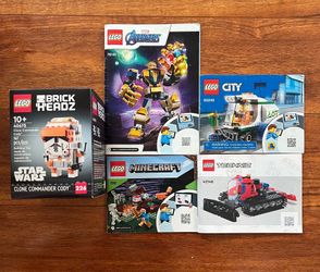 Small Lego Sets (All complete, 4 no box)