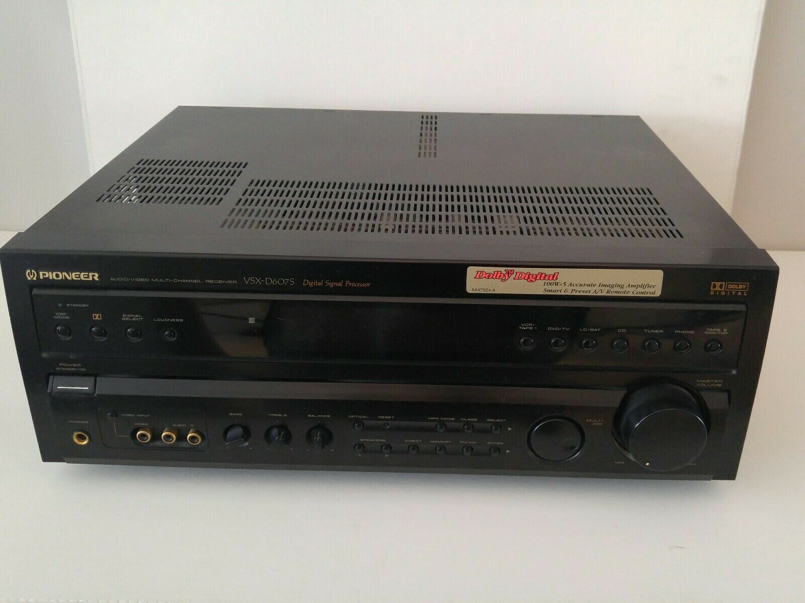 Pioneer VSX-D607S Audio/Video Multi Channel Vintage Receiver