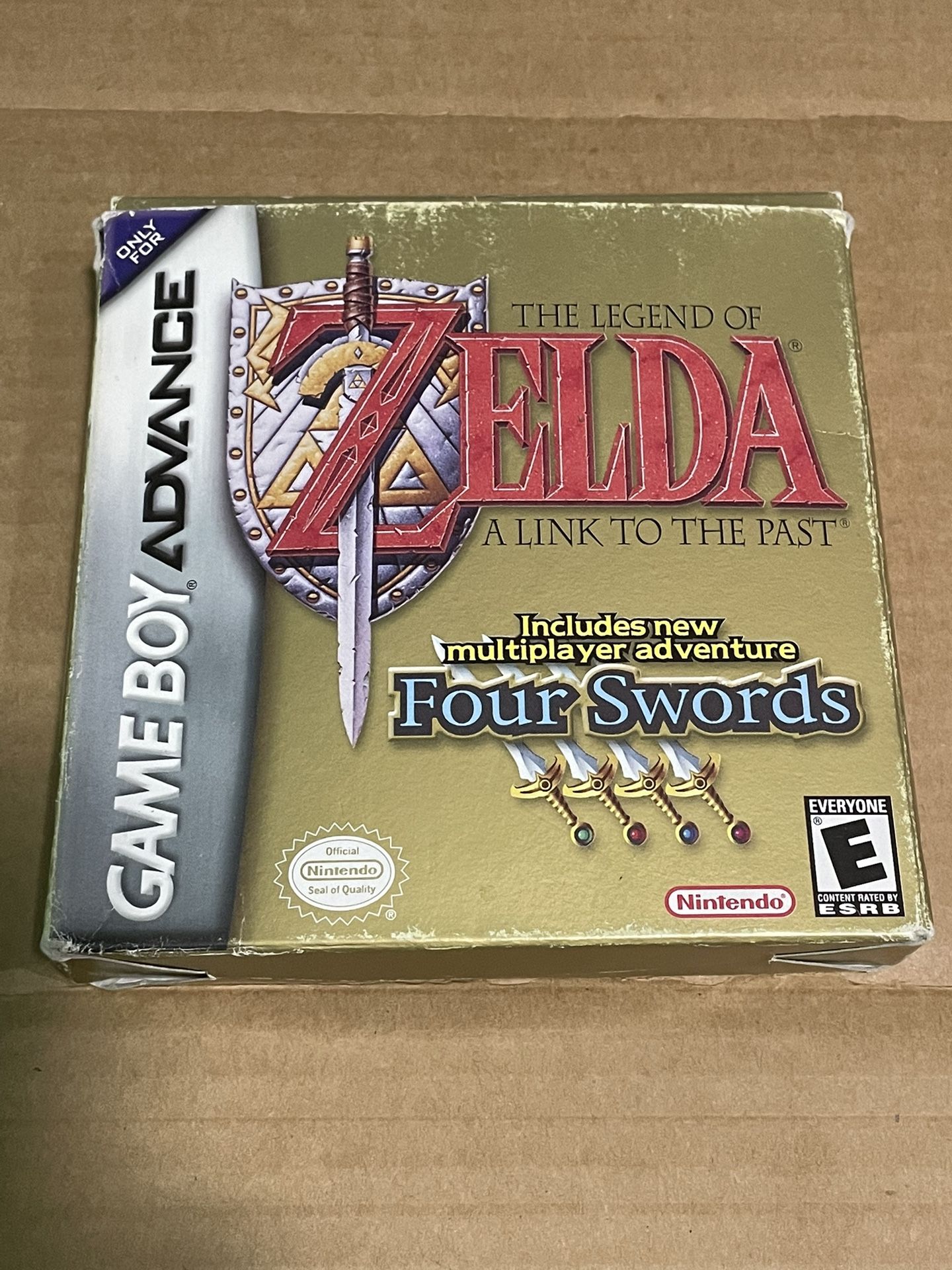 Legend of Zelda: A Link to the Past Four Swords Game Boy Advance