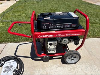 Troy-Built Generator 6250 Watts 8500 Starting Watts