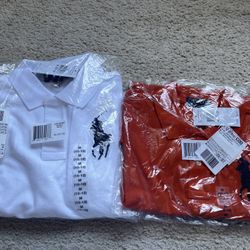 2 Ralph Lauren Polo Shirts Boys M (10-12) – New with Tags