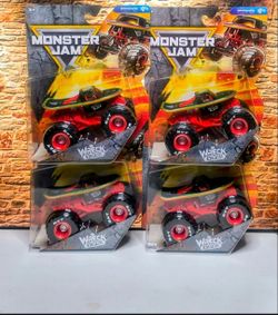 MONSTER JAM Series 45 WRECK DECK Tech Deck Spin Master $15 Each
