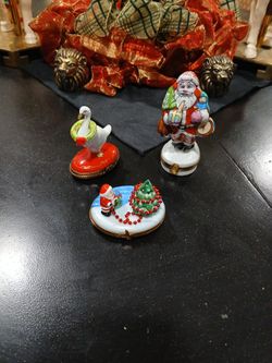 Holiday Limoges From France Trinkets.