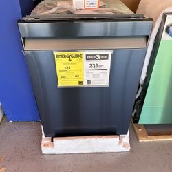 Samsung Bespoke Built In Dishwasher In Navy Blue