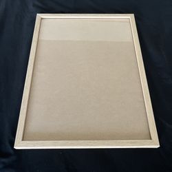 12x16” Natural Wood Frame – Solid Wood with Acrylic Front