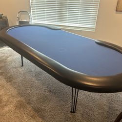 Poker Table For Game Night 