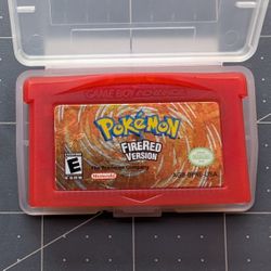 Pokemon Fire Red Version (Authentic)