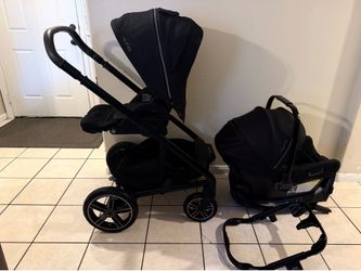 Nuna Mixx stroller set - Color is. Caviar Black/ Chocolate