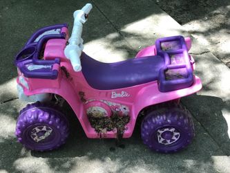 Barbie motorized bike