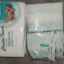 Pampers And Moma Bear Diapers Size 1