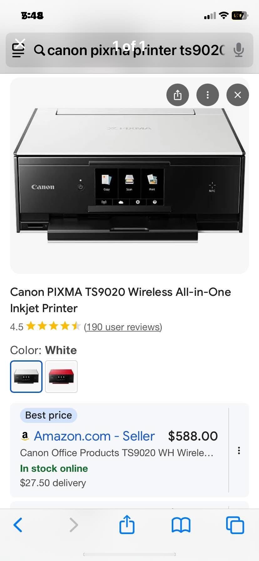 Canon Pixma Ts9020
